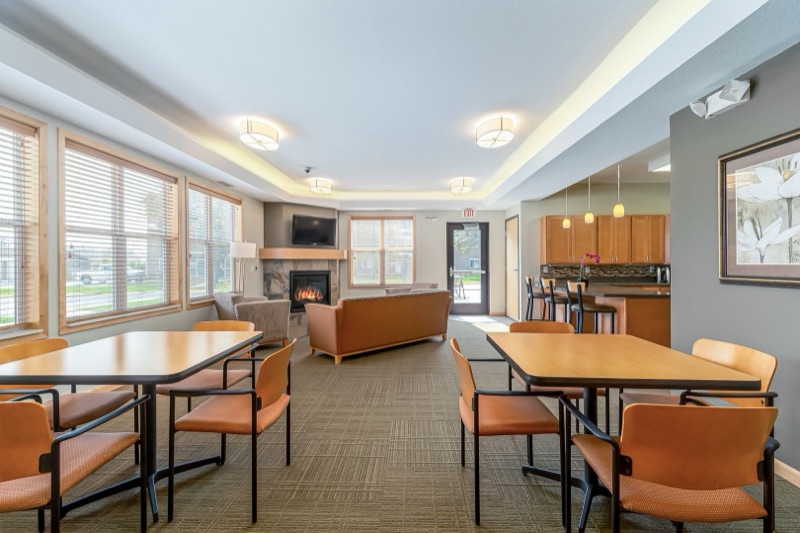 Community room at The Aspen